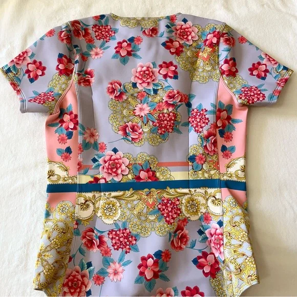 Johnny Was Japer Neoprene One Piece Swimsuit - Picture 9 of 10